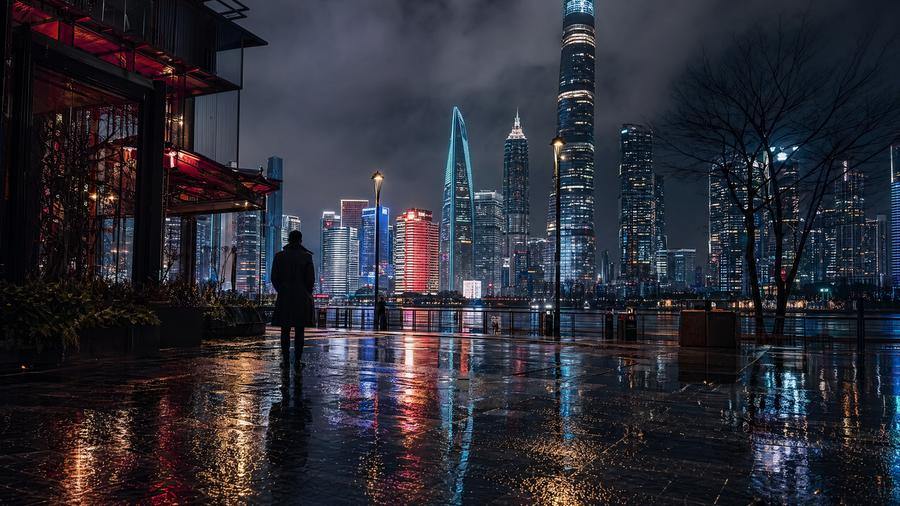 里番网城市夜景短视频拍摄视频教程